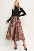 evening-botanicals-woven-full-midi-skirt Flying Tomato - Sophia's StyleSKIRTS-1